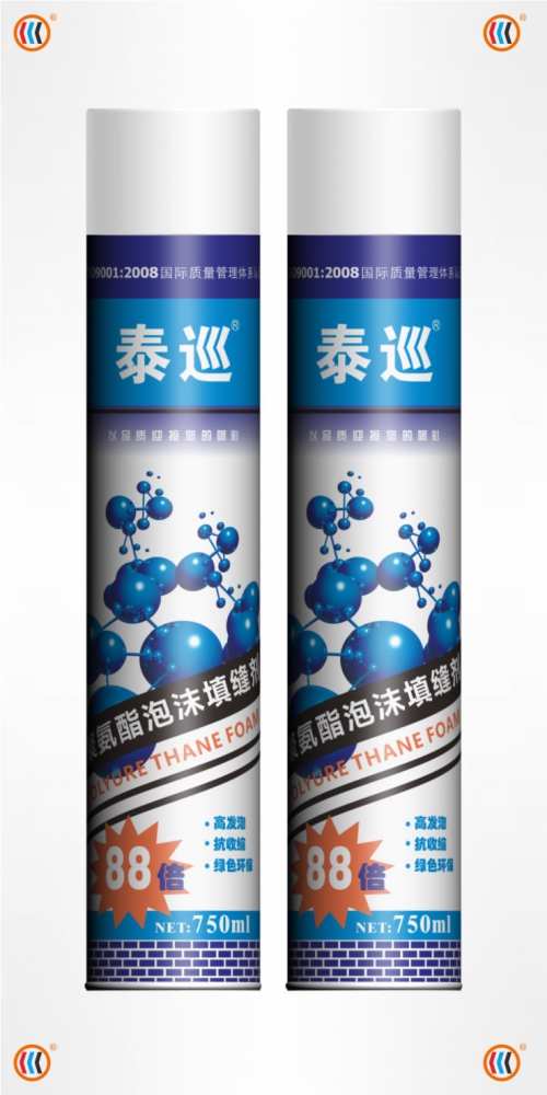 泰巡750聚氨脂泡沫填缝剂 
